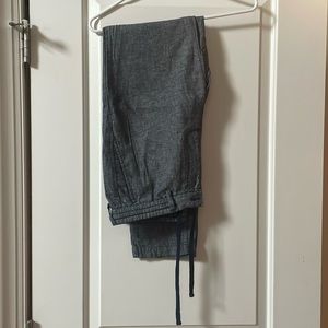 Banana Republic men’s athletic tapered linen pant 32 x 36